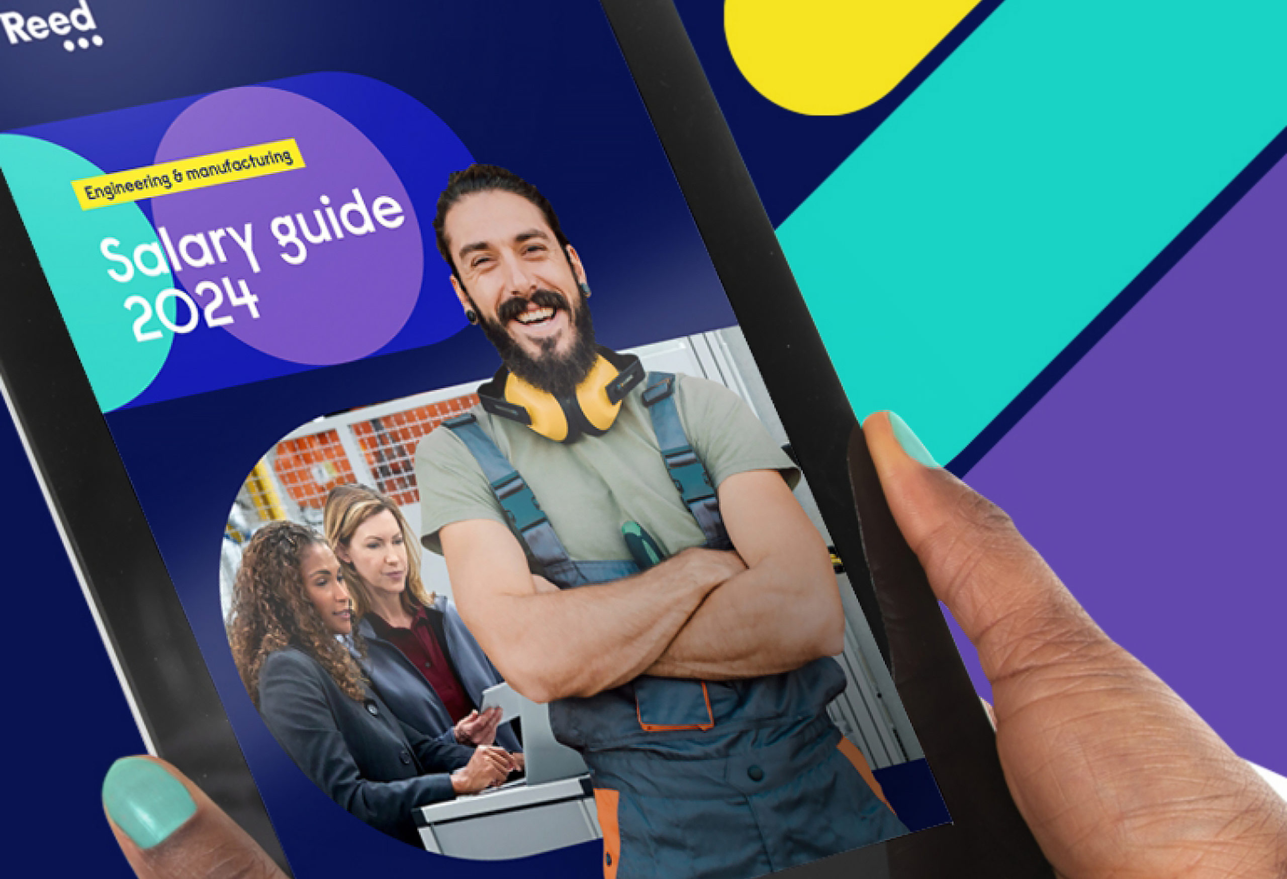 Reed Salary guide tablet